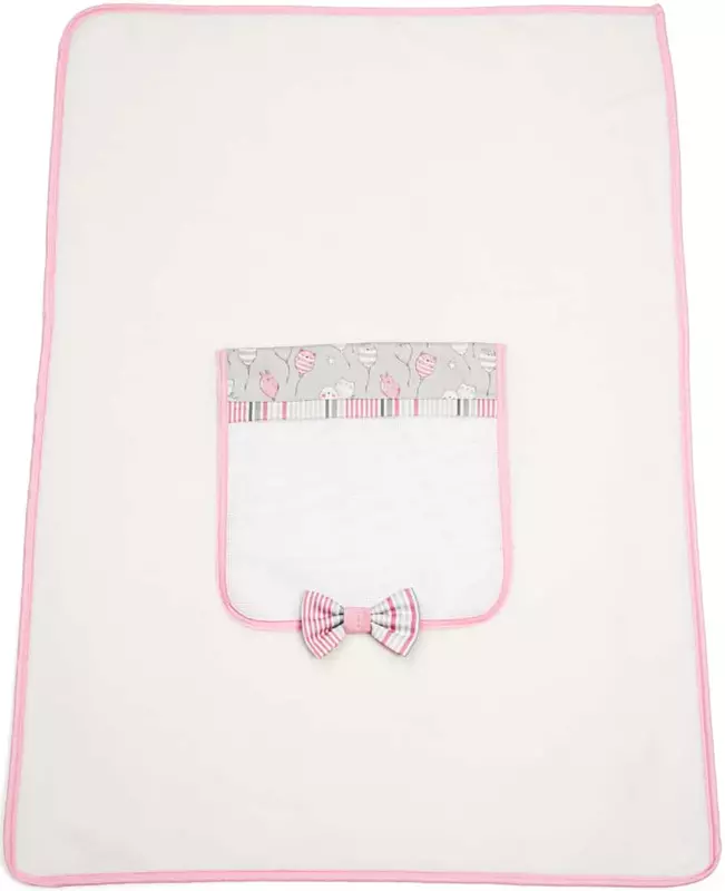 Baloon Tales - Copertina in pile con tela aida