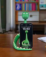 Standing Dino -3D Printed Phone Stand