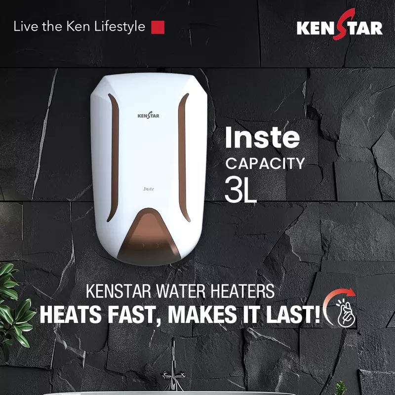 Shop Online Kenstar Inste 3 Liter Instant Water Heater at Me Shop