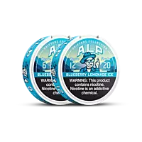 DRIFTERS BLUEBERRY LEMONADE ICE NICOTINE POUCHES 5 PACK