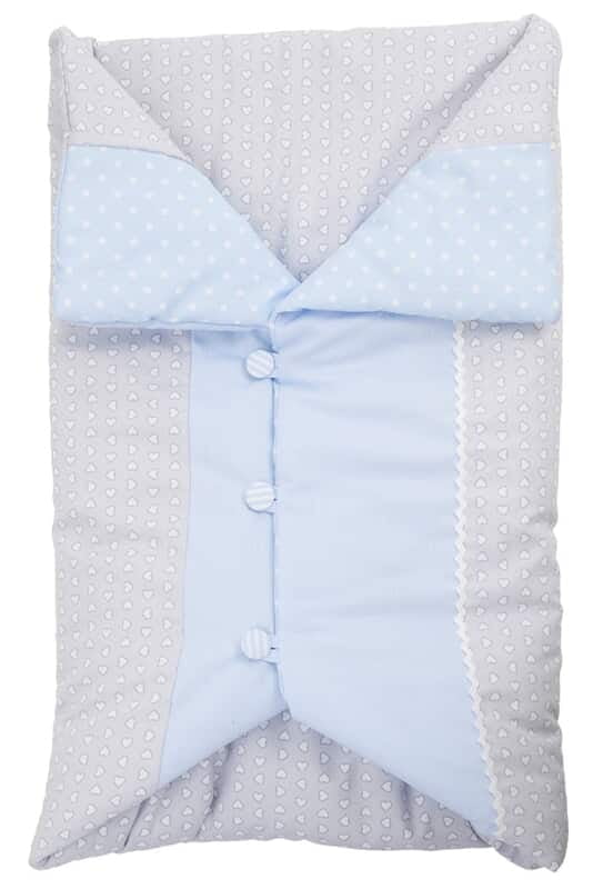 Coperta Imbottita o Sacco Nanna da ricamare serie Little Heart