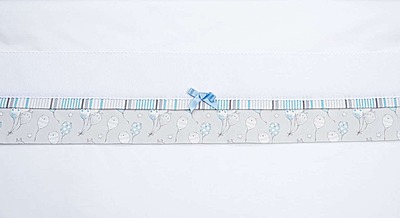 Baloon Tales - Set Lenziolino da ricamare a punto croce