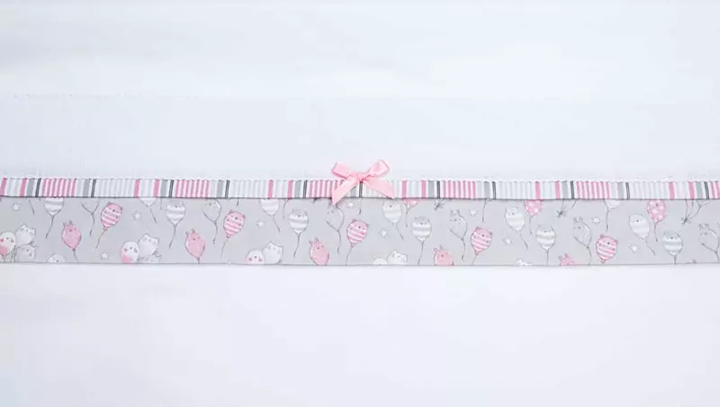 Baloon Tales - Set Lenziolino da ricamare a punto croce