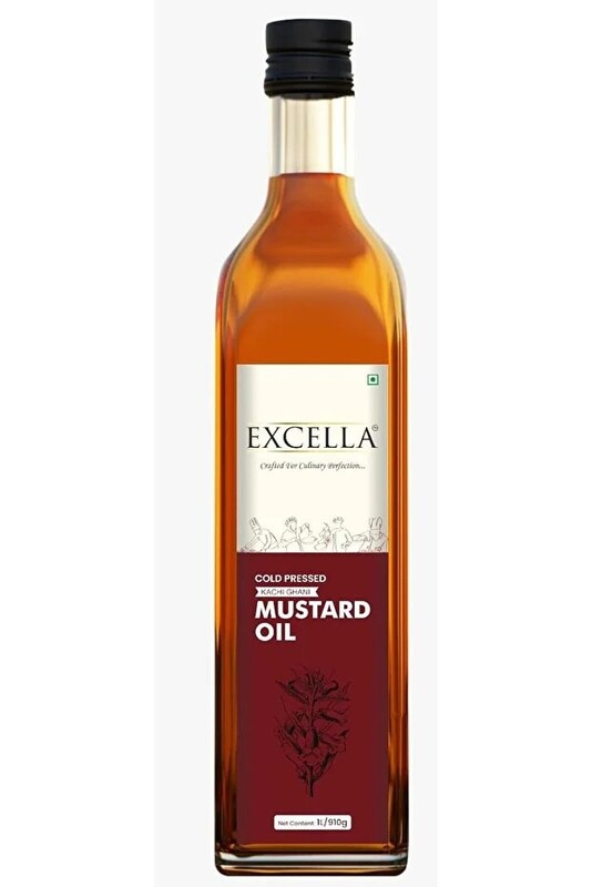 EXCELLA- COLD PRESSED MUSTARD OIL 1 LTR
