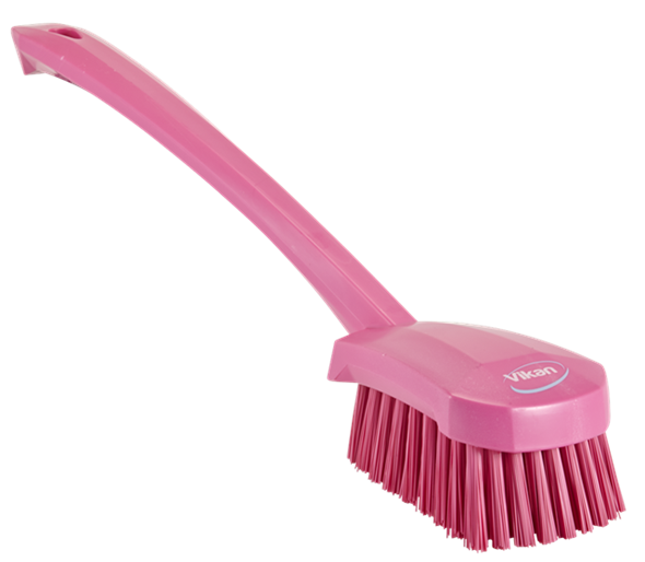 Vikan 15-3/4" Long Handle Stiff Washing Brush Vikan 15-3/4" Long Handle Stiff Washing Brush