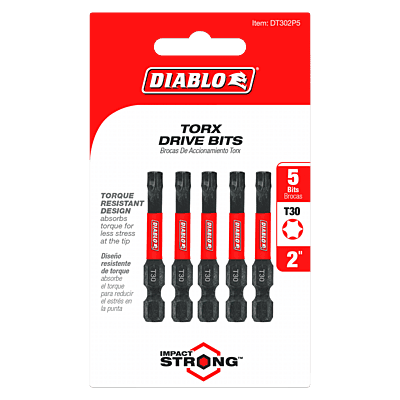 Diablo Screwdriving Torx
Drive Bits Diablo Screwdriving Torx
Drive Bits
