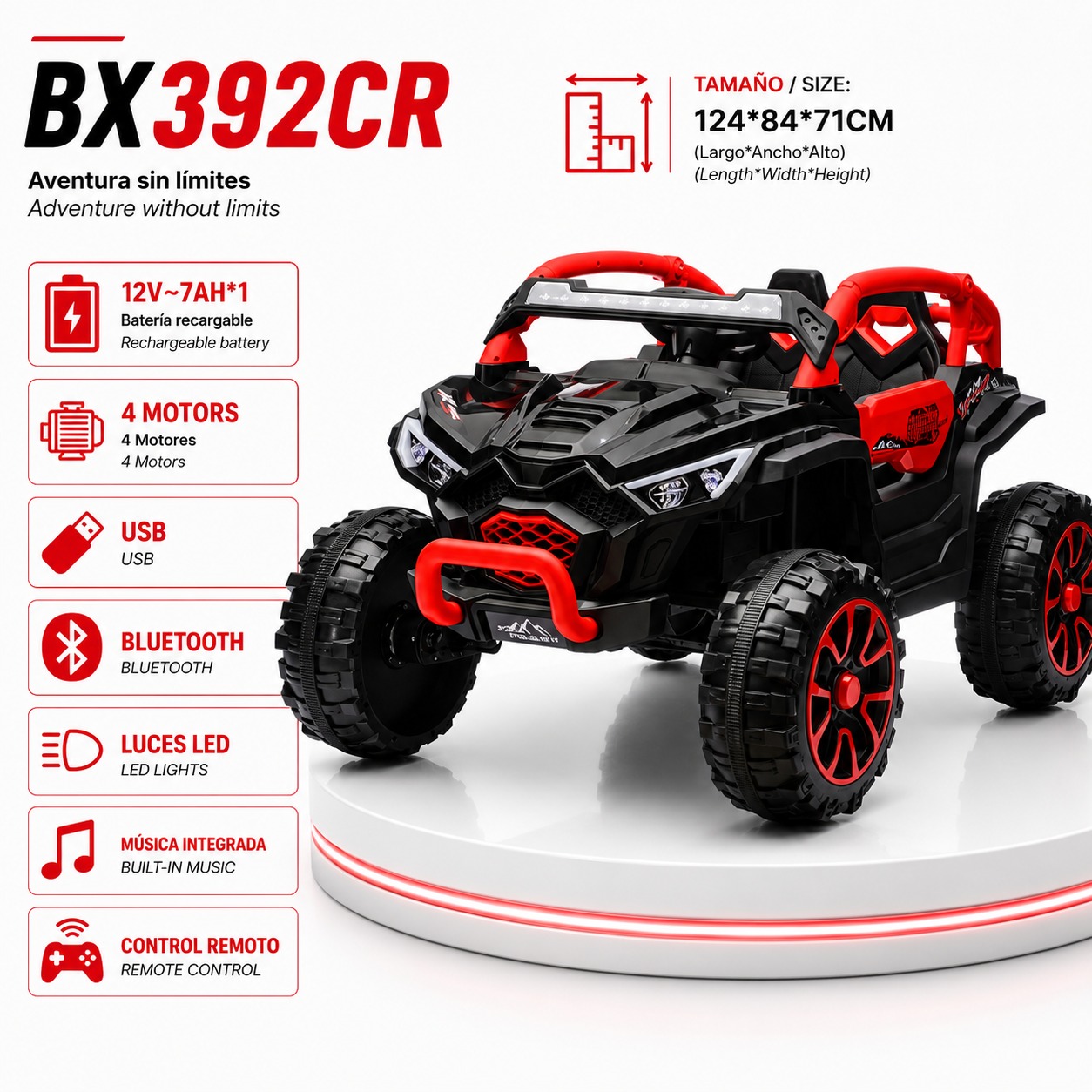 CARRITO RC - BX392CR