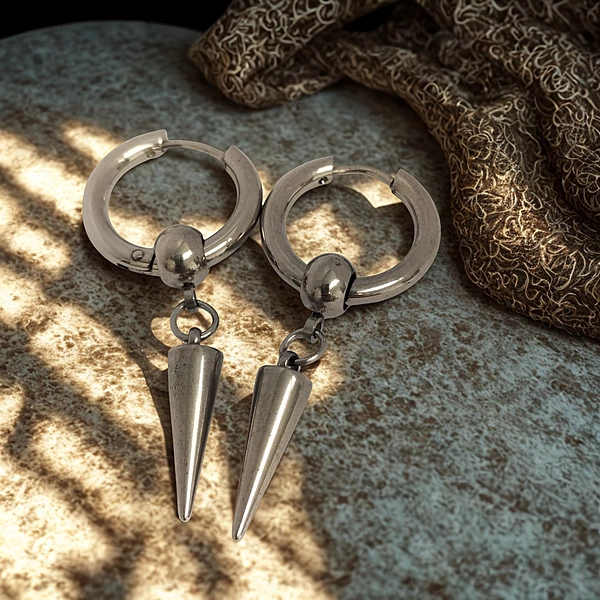 Cone Hoop Earring