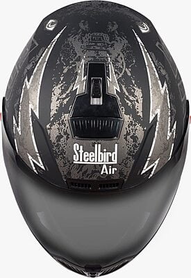 STEELBIRD SBA-1 FREELIVE MAT BLACK/GREY C/V (L)