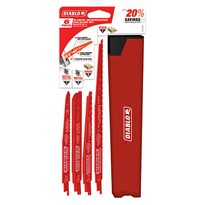 Diablo Reciprocating Blade Sets Diablo Reciprocating Blade Sets