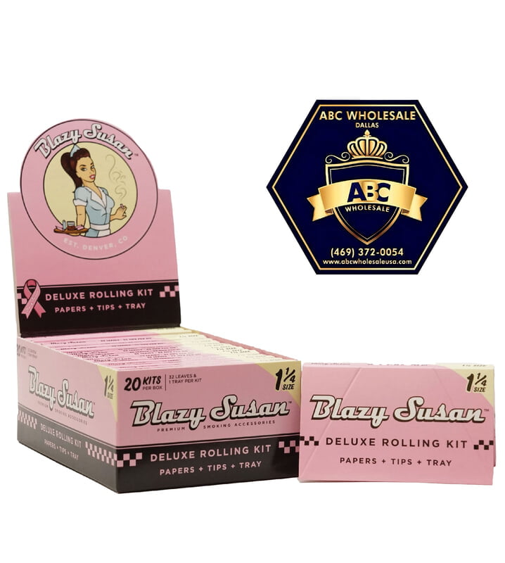 BLAZY SUSAN PINK 1 1/4 ROLLING KIT 20KIT/PK