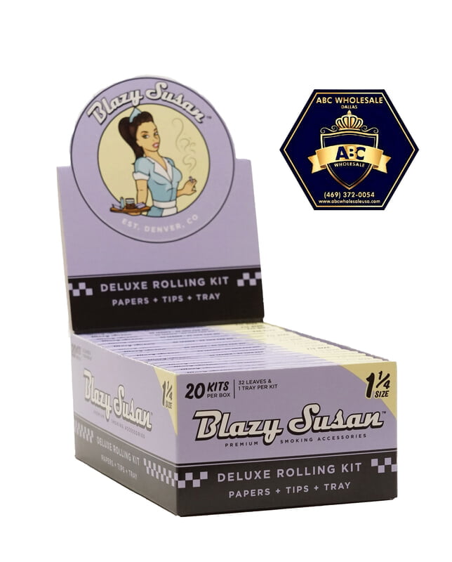 BLAZY SUSAN PURPLE 1 1/4 ROLLING KIT 20KIT/PK