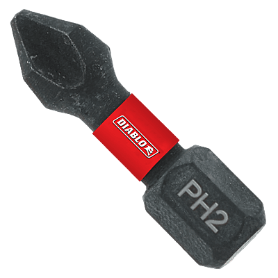 Diablo Screwdriving Phillips 
Drive Bits