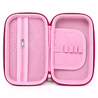 3D Barbie Theme Double Zipper Pencil Pouch for Girls | Hard Shell EVA Stationery Case