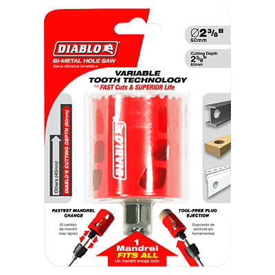 Diablo Bi-Metal Hole Saws