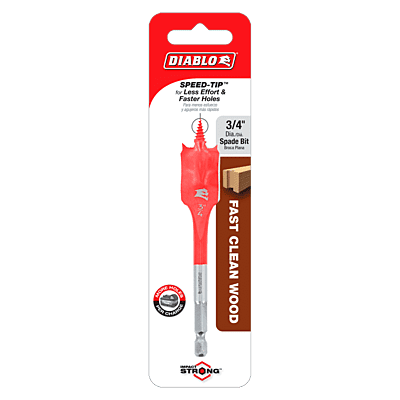 Diablo Wood Boring Spade Bits