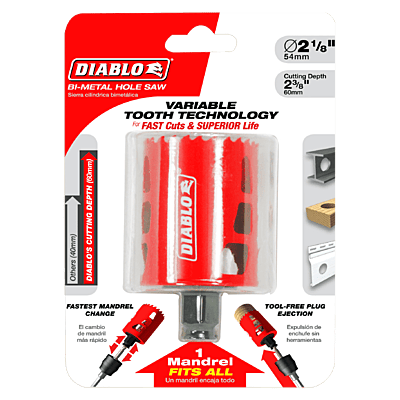 Diablo Bi-Metal Hole Saws