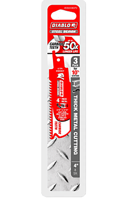 Diablo Carbide Reciprocating Metal Thick Diablo Carbide Reciprocating Metal Thick