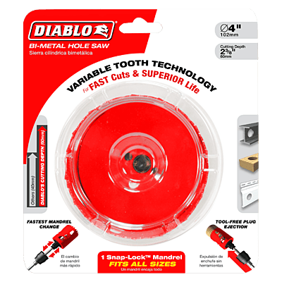 Diablo Bi-Metal Hole Saws