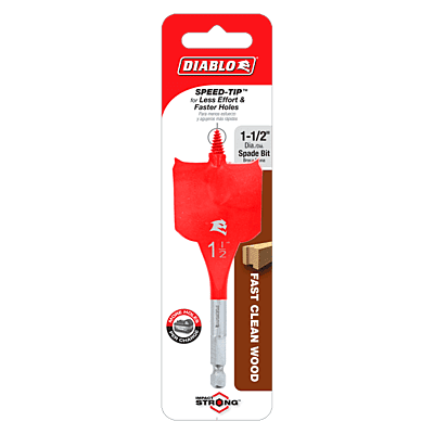Diablo Wood Boring Spade Bits