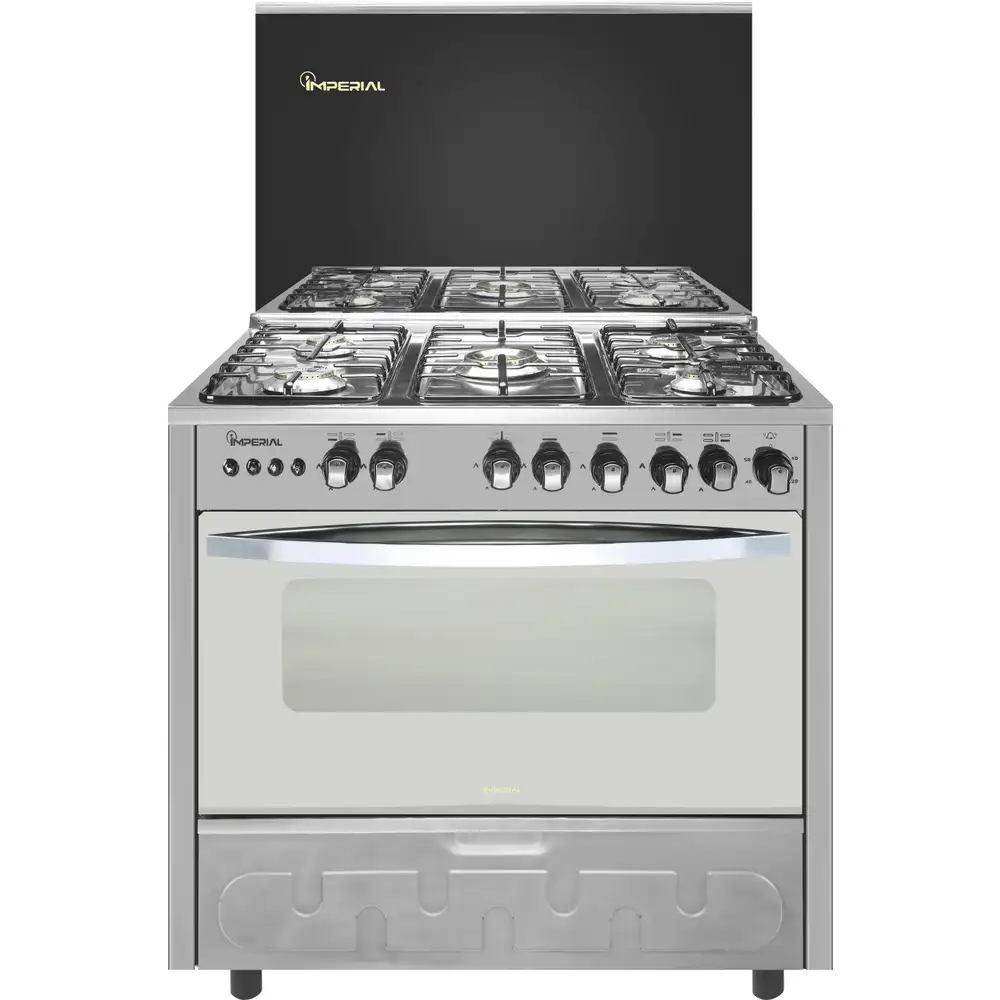 بوتجاز امبريال بروفشنال 60×90 ستانلس نحاس مروحة P-6090-SS-P-ILMFYT