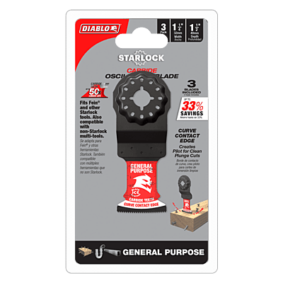 Diablo Oscillating Blades for General Purpose Diablo Oscillating Blades for General Purpose