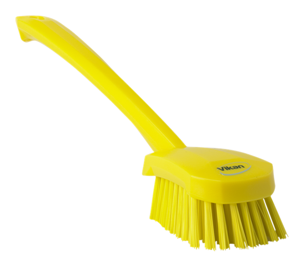 Vikan 15-3/4" Long Handle Stiff Washing Brush Vikan 15-3/4" Long Handle Stiff Washing Brush