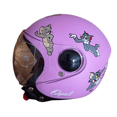OZONE OPAL MATT PINK C/V (520 MM)-KIDS HELMET