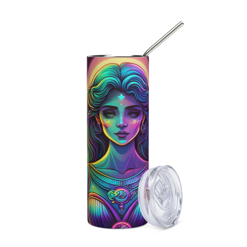 Libra Stainless Steel Skinny Tumbler