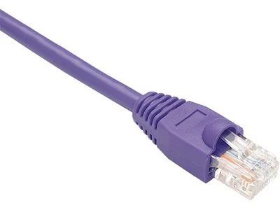 1ft Purple Cat5e Snagless UTP Ethernet Patch Cable - UNC GROUP