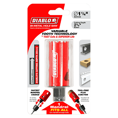 Diablo Bi-Metal Hole Saws