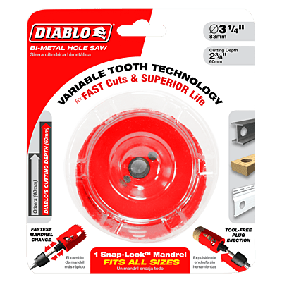 Diablo Bi-Metal Hole Saws
