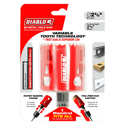 Diablo Bi-Metal Hole Saws