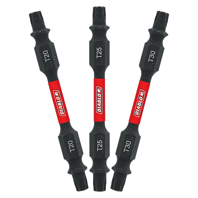 Diablo 2-3/8" Double-Ended Drive Bit Assorted Pack Diablo 2-3/8" Double-Ended Drive Bit Assorted Pack