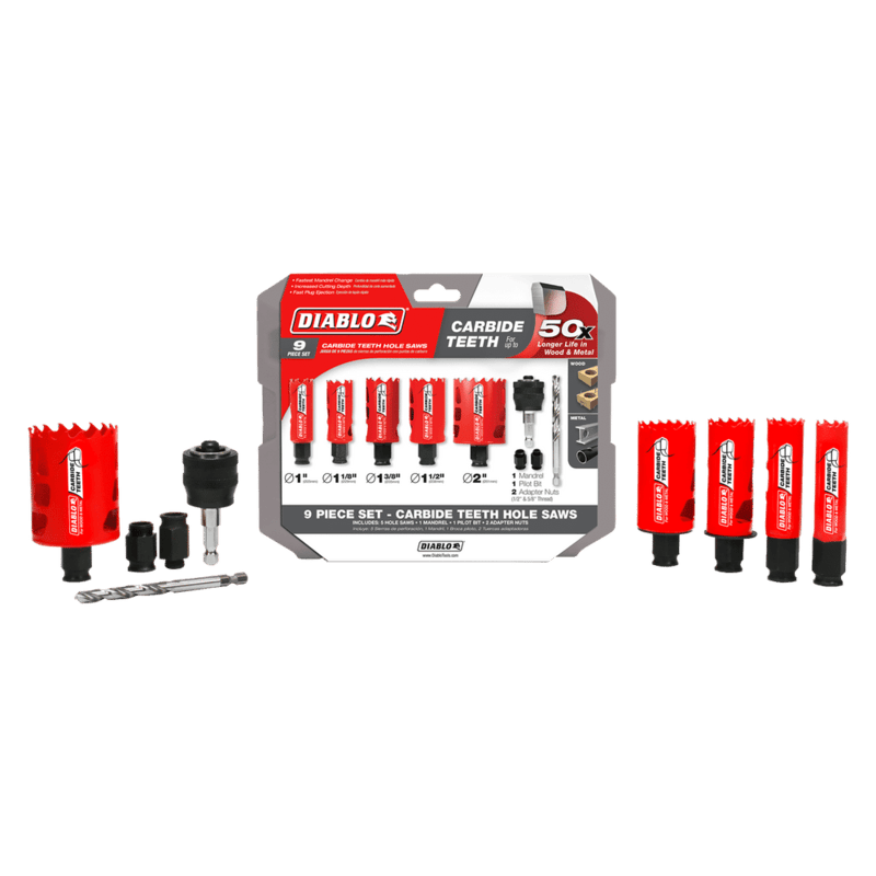Diablo General Purpose Hole Saw Sets Diablo General Purpose Hole Saw Sets