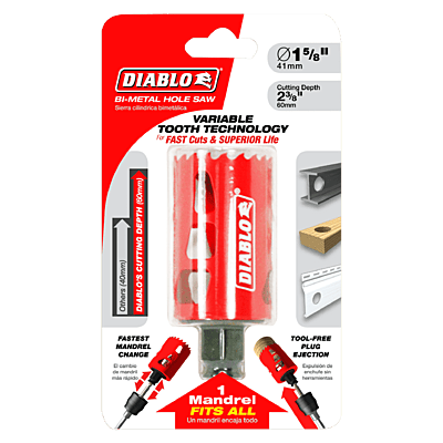 Diablo Bi-Metal Hole Saws