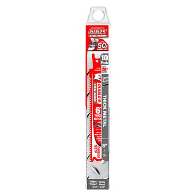 Diablo Carbide Reciprocating Metal Thick Diablo Carbide Reciprocating Metal Thick