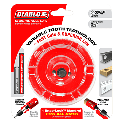 Diablo Bi-Metal Hole Saws