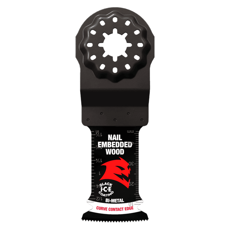 Diablo Bi-Metal Oscillating Blades for Nail-Embedded Wood
