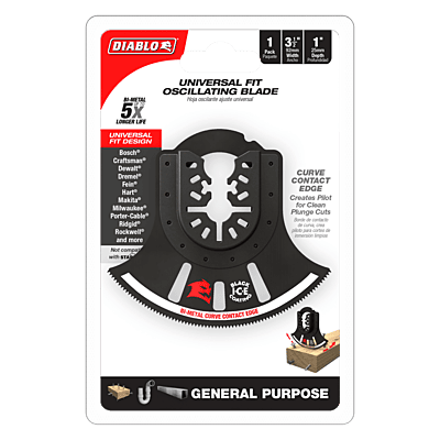 Diablo Bi-Metal Oscillating Blades for General Purpose Diablo Bi-Metal Oscillating Blades for General Purpose