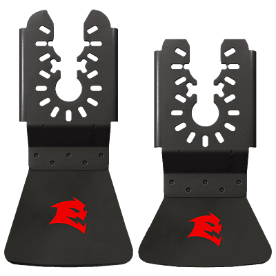 Diablo 2" High Carbon Steel Oscillating Scraper Set for Adhesive Removal