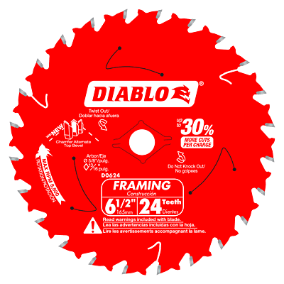 Diablo Small Diameter Circular Blades -Framing Diablo Small Diameter Circular Blades -Framing