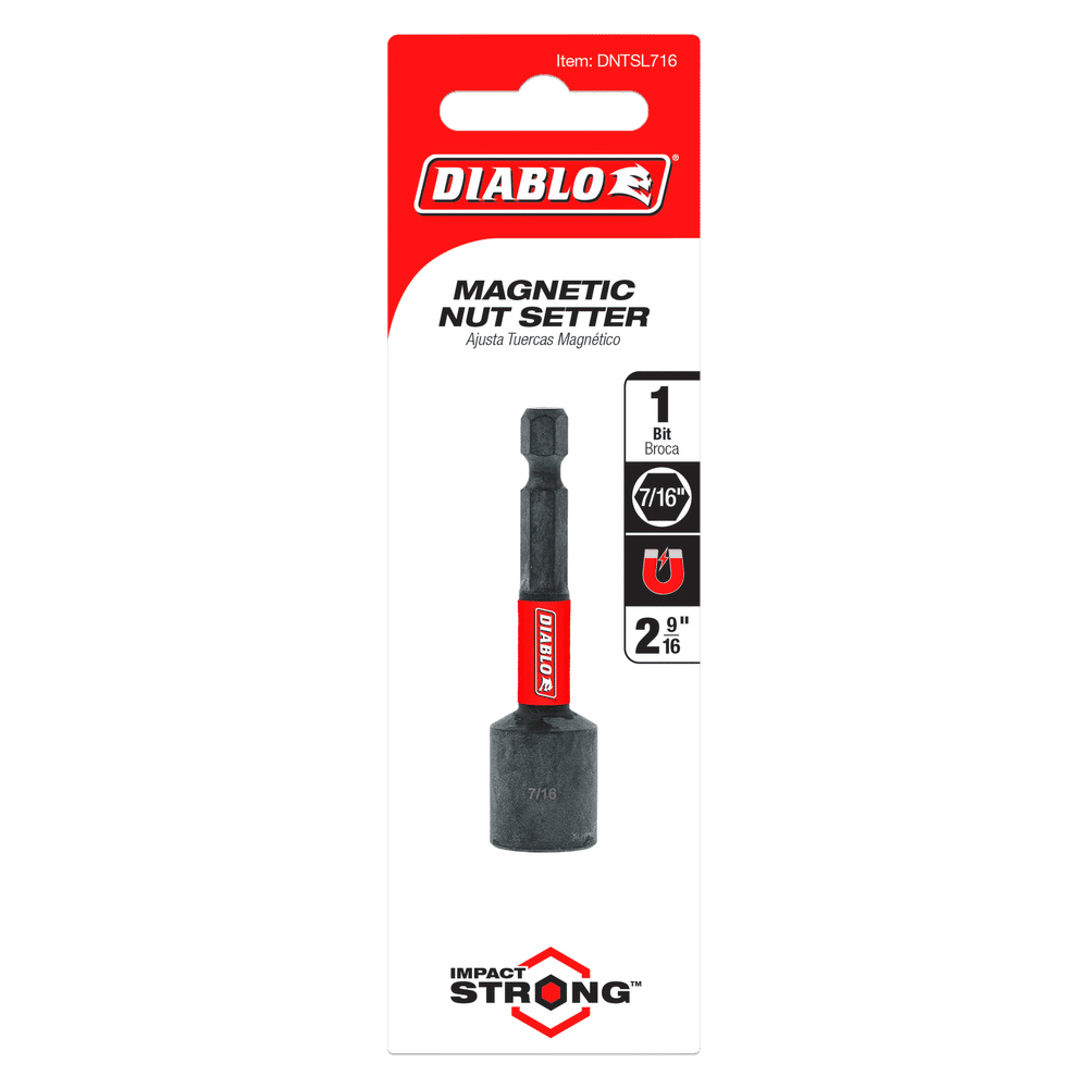 Diablo Screwdriving Magnetic
Nut Setter