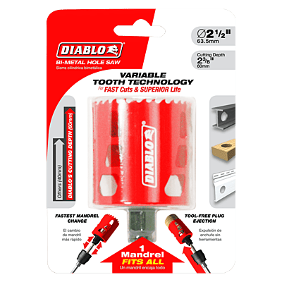 Diablo Bi-Metal Hole Saws