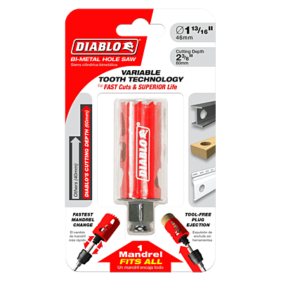 Diablo Bi-Metal Hole Saws