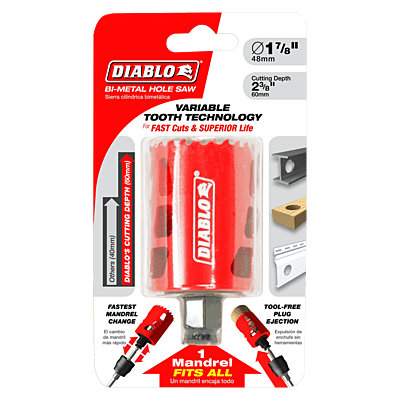 Diablo Bi-Metal Hole Saws