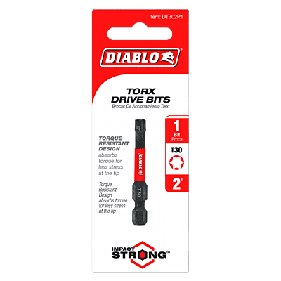 Diablo Screwdriving Torx Drive Bits Diablo Screwdriving Torx Drive Bits