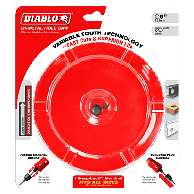 Diablo Bi-Metal Hole Saws