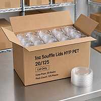 1oz Souffle Lids HYP PET 20/125