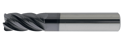 DPB72S Coated Ultra High Performance Solid Carbide Variable Helix 5 Flute HPC End Mill(03750.10000.R05.R00150.)